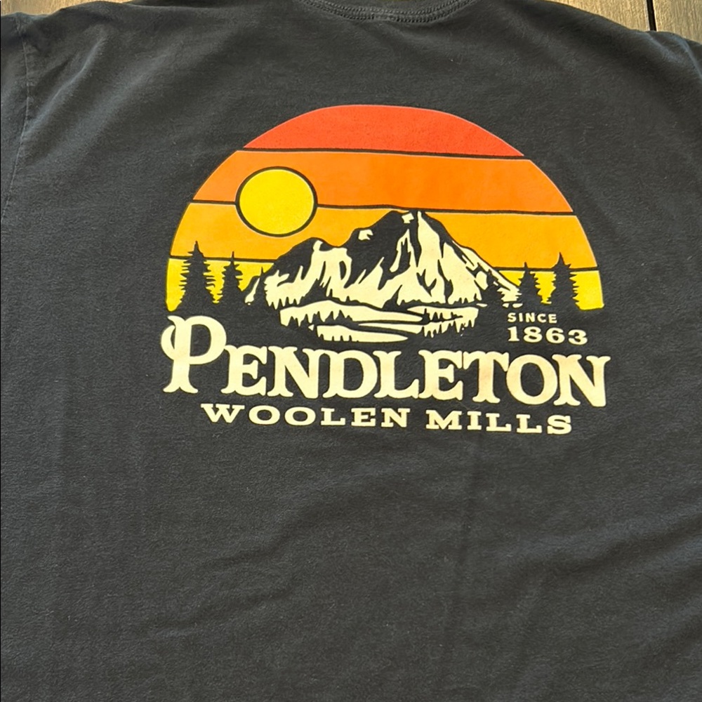 Pendleton Black Graphic T-Shirt